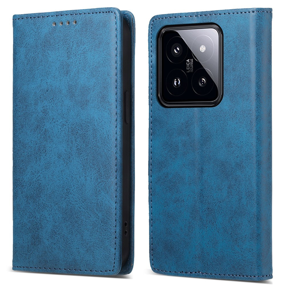 DF-05 For Xiaomi 14 Pro Phone Case RFID Blocking Wallet PU Leather Mobile Phone Cover Shell
