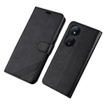 AZNS For Honor Play 50 Plus 5G Cover Anti-fald TPU+PU Læder Pung Smartphone Cover