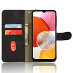 Til Samsung Galaxy A15 4G Telefoncover TPU+PU Læder Skin-touch Følelse Stander Telefoncover