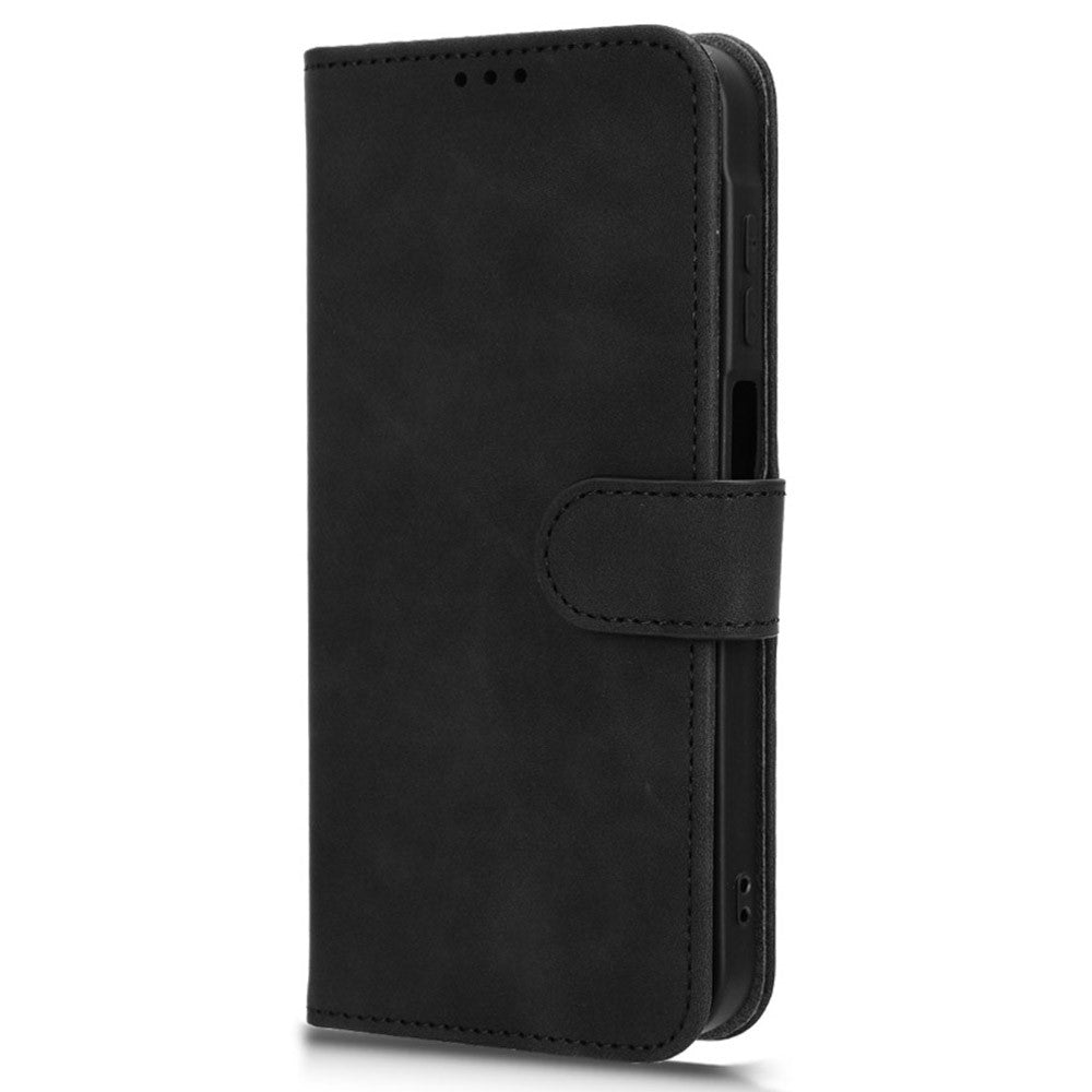 Til Samsung Galaxy A15 4G Telefoncover TPU+PU Læder Skin-touch Følelse Stander Telefoncover
