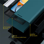 For Xiaomi Redmi 13C 4G / Poco C65 4G Stand Case Electroplating Phone Leather Cover