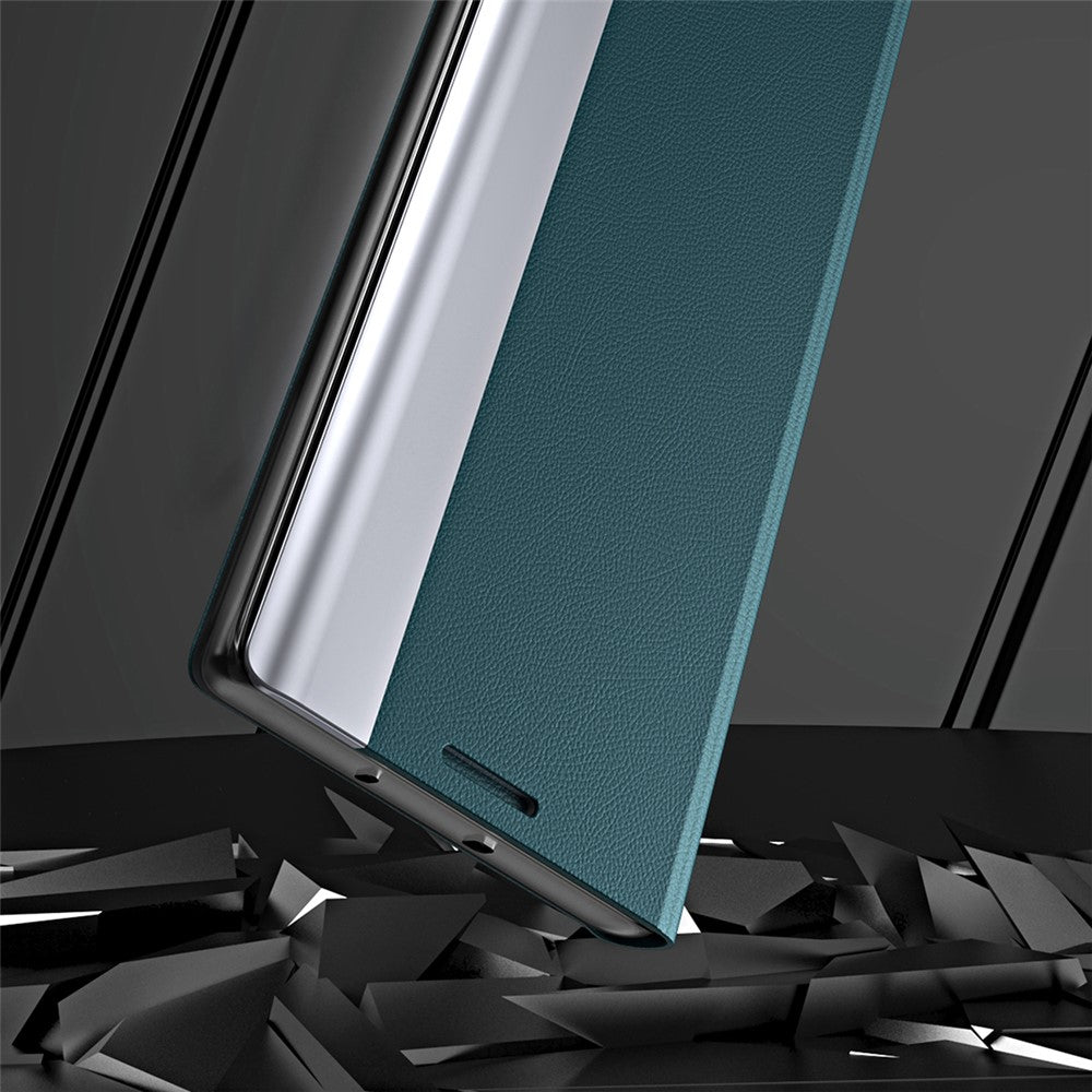 For Xiaomi Redmi 13C 4G / Poco C65 4G Stand Case Electroplating Phone Leather Cover
