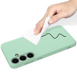For Samsung Galaxy S24 Case Slim-Fit Soft Liner Liquid Silicone Phone Shell
