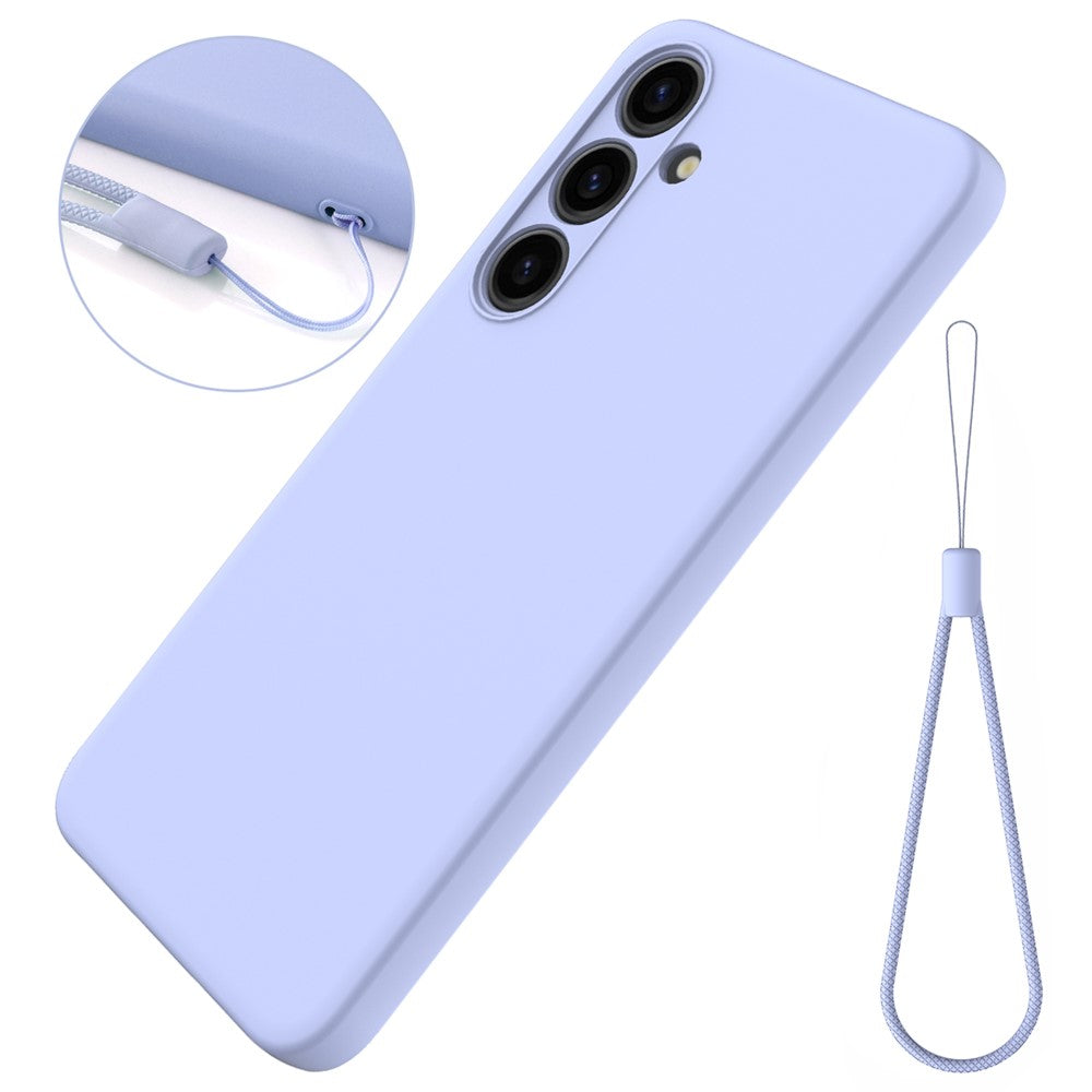 For Samsung Galaxy S24 Case Slim-Fit Soft Liner Liquid Silicone Phone Shell