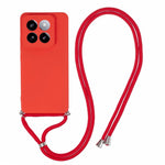 For Xiaomi 14 Pro TPU Phone Case Non-Slip Rubberized Finish Cover with Lanyard