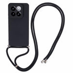 For Xiaomi 14 Pro TPU Phone Case Non-Slip Rubberized Finish Cover with Lanyard