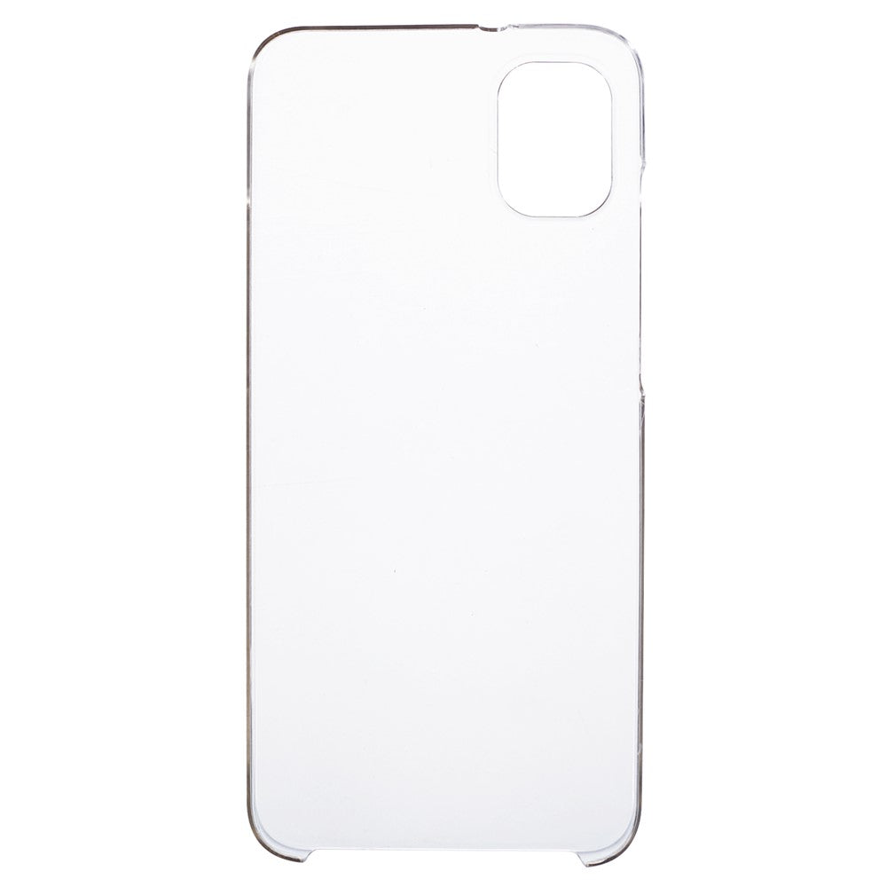 Til Samsung Galaxy A05 4G Gennemsigtigt Telefoncover Ridsefast TPU + Akrylcover med PET Skærmbeskytter