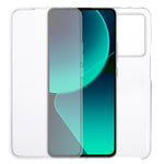 For Xiaomi 13T / 13T Pro / Redmi K60 Ultra Case Clear Full Protection Phone Cover with PET Screen Protector