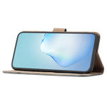 For Xiaomi Redmi 13C 4G / 13C 5G / 13R 5G / Poco C65 4G / Poco M6 5G Anti-Fall Cell Phone Cases Lines Imprinted Leather Cover