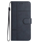 For Xiaomi 13T / 13T Pro / Redmi K60 Ultra Case Line Imprinted Wallet Phone Leather Cover