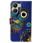Phone Case For Xiaomi Redmi 13C 4G / 13C 5G / 13R 5G / Poco C65 4G / Poco M6 5G Shell Leather Pattern Printed Card Slot
