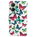 For Xiaomi Redmi 13C 4G / 13C 5G / 13R 5G / Poco C65 4G / Poco M6 5G Case PU Leather Cover with Pattern Printing