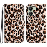 For Xiaomi Redmi 13C 4G / 13C 5G / 13R 5G / Poco C65 4G / Poco M6 5G Case PU Leather Cover with Pattern Printing