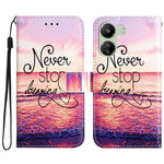 For Xiaomi Redmi 13C 4G / 13C 5G / 13R 5G / Poco C65 4G / Poco M6 5G Case PU Leather Cover with Pattern Printing