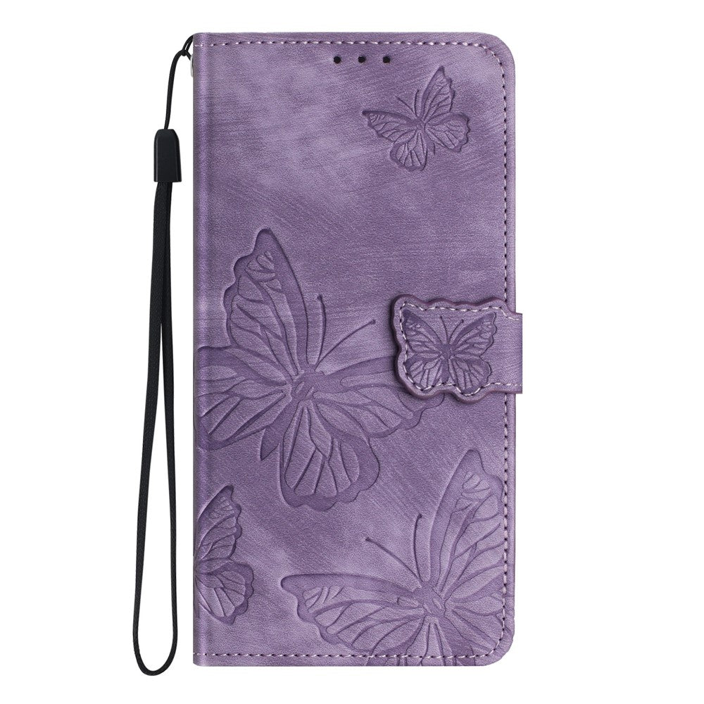 For Oppo A79 5G / A2 5G Folio Cover Imprinted Butterfly PU Leather Wallet Phone Case