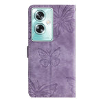 For Oppo A79 5G / A2 5G Folio Cover Imprinted Butterfly PU Leather Wallet Phone Case