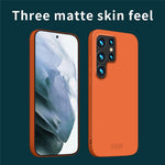 MOFI JK Qin-serien Samsung Galaxy S24 Ultra-cover med slim-fit TPU+akryl-cover til smartphone