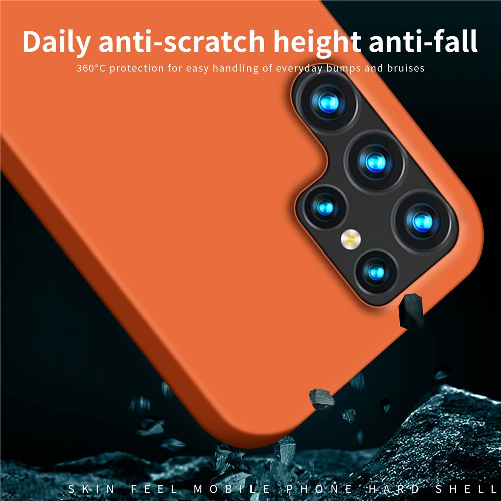 MOFI JK Qin-serien Samsung Galaxy S24 Ultra-cover med slim-fit TPU+akryl-cover til smartphone