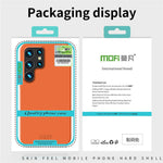 MOFI JK Qin-serien Samsung Galaxy S24 Ultra-cover med slim-fit TPU+akryl-cover til smartphone