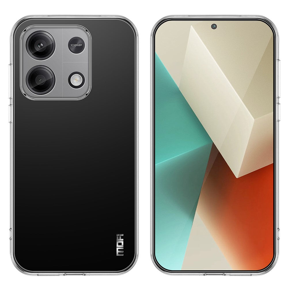 MOFI För Xiaomi Redmi Note 13 4G TPU-skal High Definition Phone Protective Cover