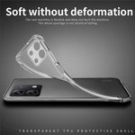 MOFI För Xiaomi Redmi Note 13 4G TPU-skal High Definition Phone Protective Cover