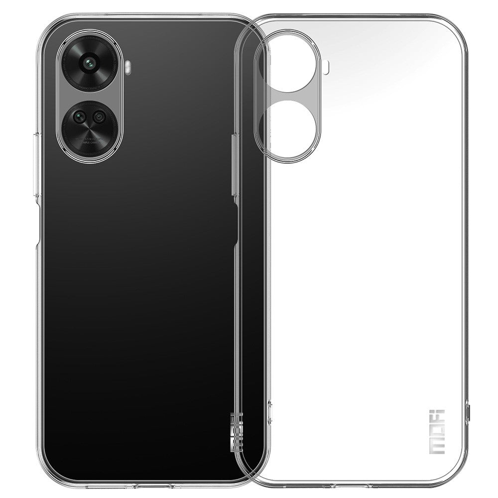 MOFI För Huawei Nova 11 SE / Nova 12 SE 4G Genomskinligt Skal Reptåligt Flexibelt TPU mobilskal
