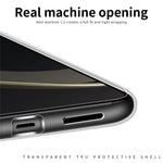 MOFI För Huawei Nova 11 SE / Nova 12 SE 4G Genomskinligt Skal Reptåligt Flexibelt TPU mobilskal