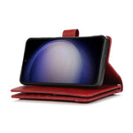 For Samsung Galaxy S24 Case Split Leather Folio Stand Multiple Card Slots Phone Cover