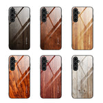 For Samsung Galaxy A25 5G (Global) (161.0 x 76.5 x 8.3mm) Case TPU Frame Tempered Glass Back Phone Cover
