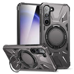 For Samsung Galaxy S23 Case TPU+PC Kickstand Magnetic Phone Cover