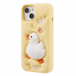 Til iPhone 13 Silikone Cover 3D Tegneserie And Mønster Anti-ridse Telefoncover