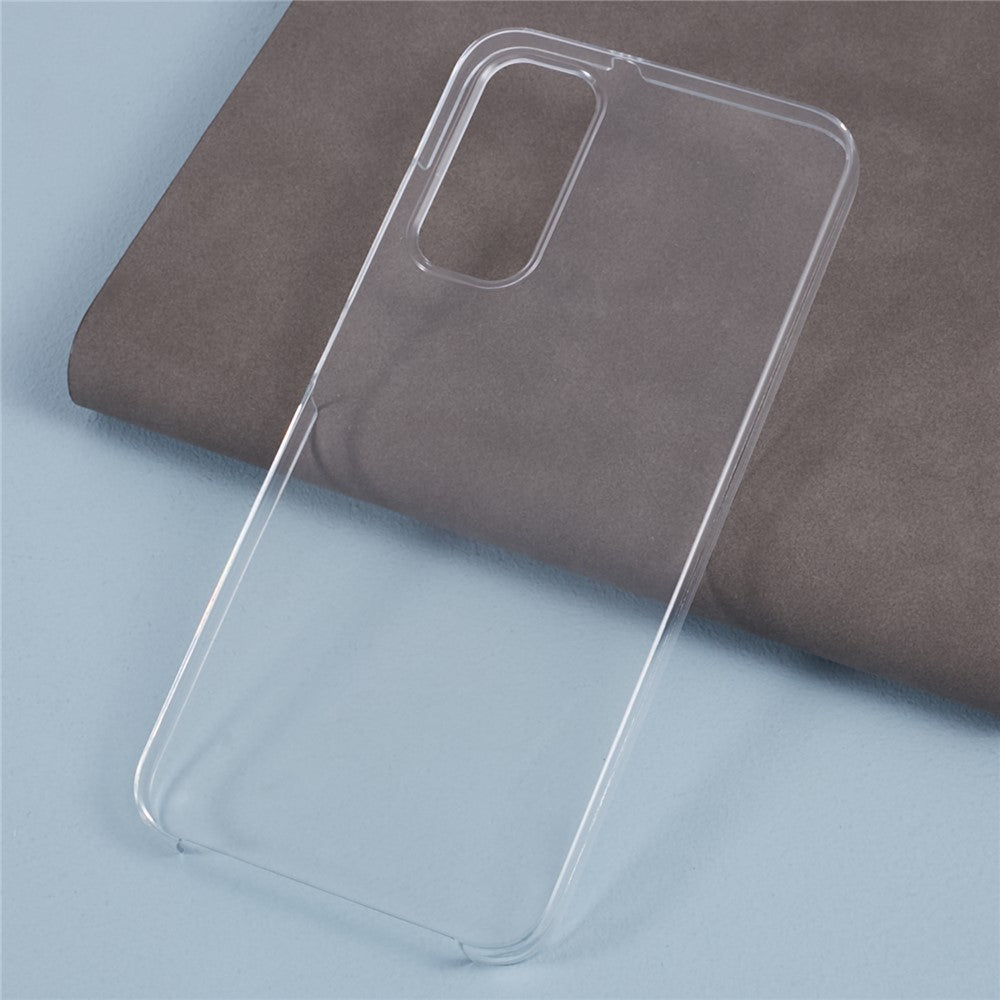 Til Samsung Galaxy A05s 4G Gennemsigtigt Telefoncover TPU + Akryl Beskyttelsescover med PET Skærmbeskytter