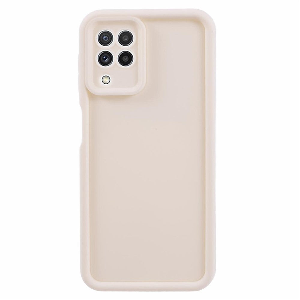 Til Samsung Galaxy A22 4G (EU-version) TPU cover, anti-fald, mat telefoncover