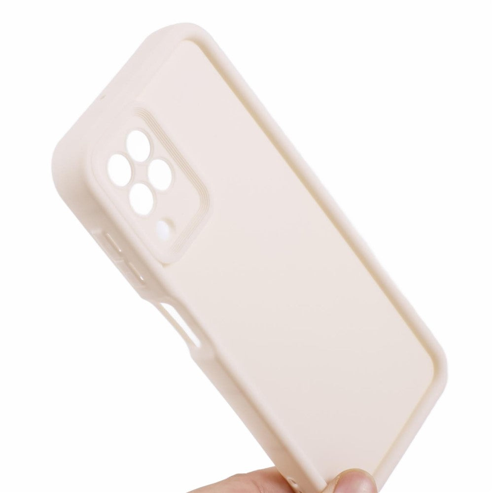 Til Samsung Galaxy A22 4G (EU-version) TPU cover, anti-fald, mat telefoncover