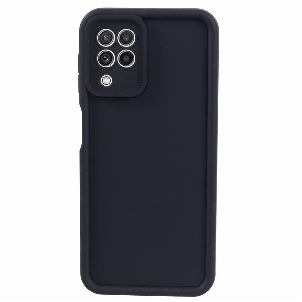 Til Samsung Galaxy A22 4G (EU-version) TPU cover, anti-fald, mat telefoncover