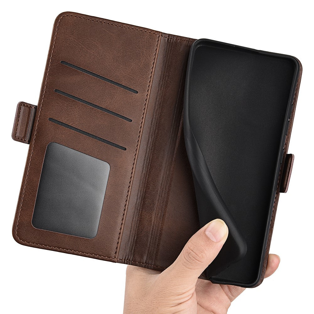 For Xiaomi Redmi 13C 4G / Poco C65 4G Case Magnetic Calf Texture Wallet Stand Phone Cover
