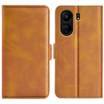 For Xiaomi Redmi 13C 4G / Poco C65 4G Case Magnetic Calf Texture Wallet Stand Phone Cover