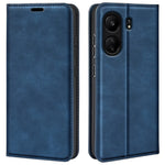 For Xiaomi Redmi 13C 4G / Poco C65 4G Case Leather Magnetic Skin-touch Smart Phone Cover