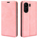 For Xiaomi Redmi 13C 4G / Poco C65 4G Case Leather Magnetic Skin-touch Smart Phone Cover