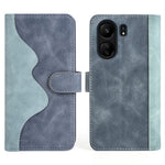 For Xiaomi Redmi 13C 4G / Poco C65 4G Case Color Splicing Wallet Leather Cover