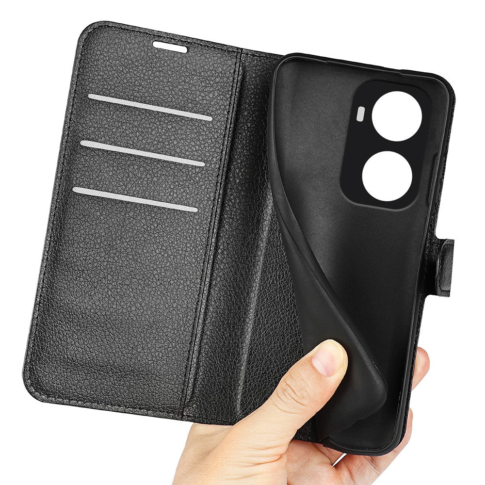 For Huawei nova 11 SE / nova 12 SE 4G Leather Case Litchi Texture Stand Phone Wallet Cover