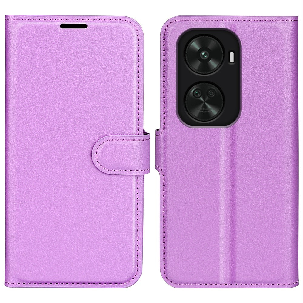 For Huawei nova 11 SE / nova 12 SE 4G Leather Case Litchi Texture Stand Phone Wallet Cover