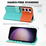 Cartoon Pet Series for Samsung Galaxy S25+ / S24+ Case Wallet Stand Leather Phone Cover