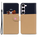 Cartoon Pet Series for Samsung Galaxy S25+ / S24+ Case Wallet Stand Leather Phone Cover