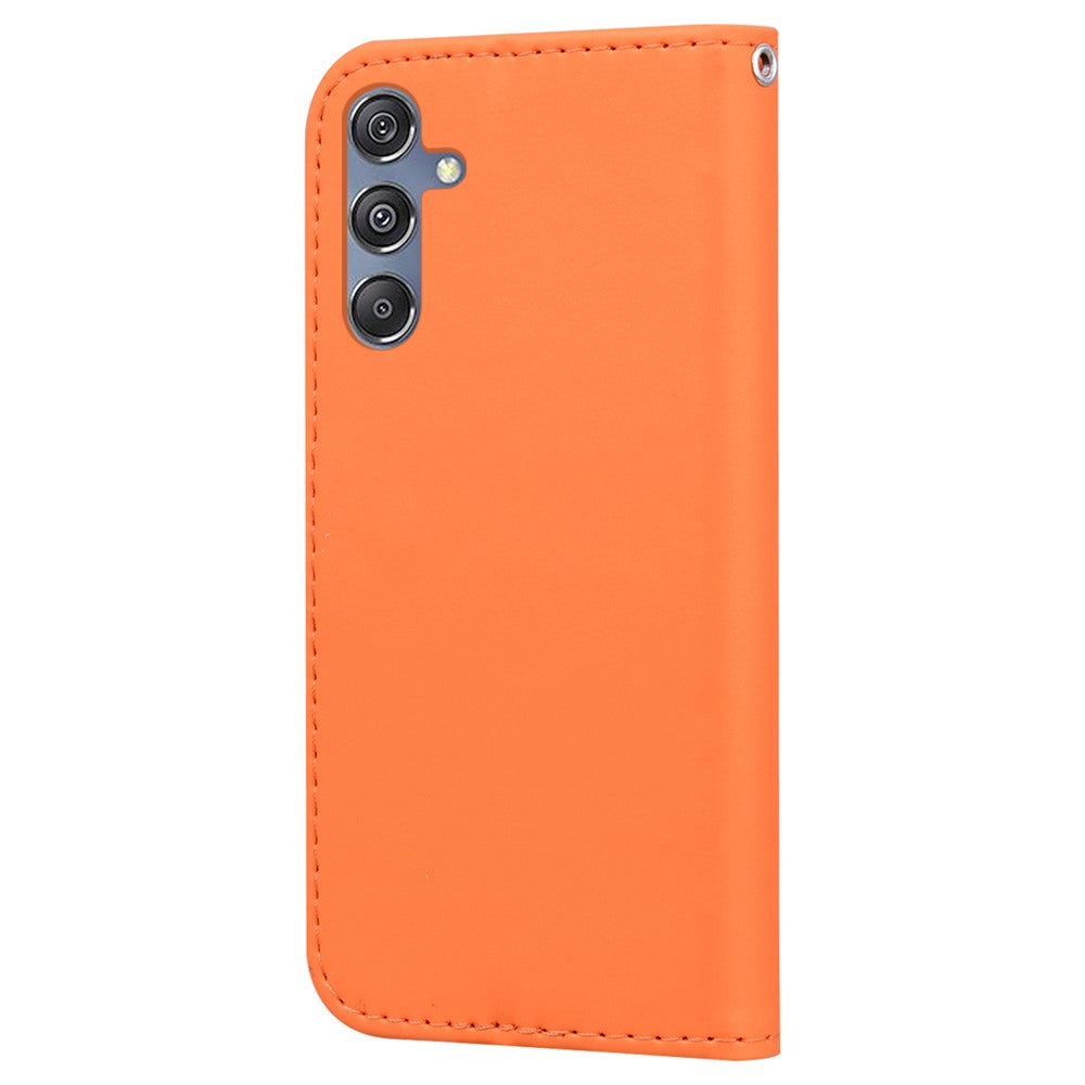 Til Samsung Galaxy M34 5G / F34 5G Tegneserie Dyremønster Pung Læder Cover Mobiltelefonetuier