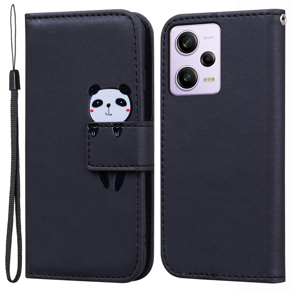 For Xiaomi Redmi Note 12 Pro 5G / Note 12 Pro Speed 5G / Poco X5 Pro 5G Cartoon Animal Pattern Leather Cell Phone Cases