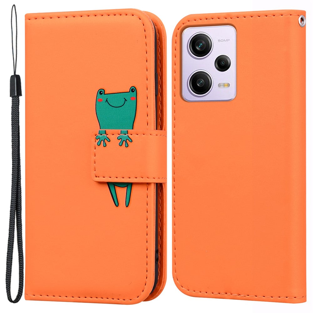 For Xiaomi Redmi Note 12 Pro 5G / Note 12 Pro Speed 5G / Poco X5 Pro 5G Cartoon Animal Pattern Leather Cell Phone Cases