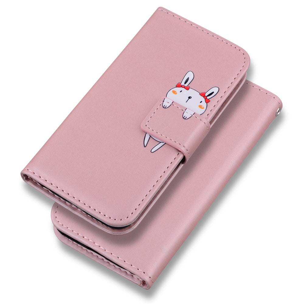 For Xiaomi 13 PU Leather Wallet Cartoon Animal Pattern Cell Phone Cases with Strap