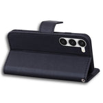 For Samsung Galaxy S23+ Cell Phone Case Cartoon Animal Flip PU Leather Shell with Strap