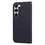 For Samsung Galaxy S23+ Cell Phone Case Cartoon Animal Flip PU Leather Shell with Strap